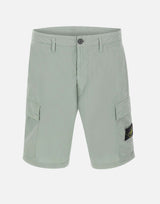 Bermuda in tela di cotone stretch "Paracadute" L100020S0003 V0055 STONE ISLAND 