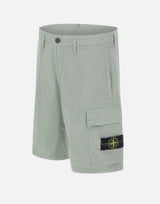 Bermuda in tela di cotone stretch "Paracadute" L100020S0003 V0055 STONE ISLAND 