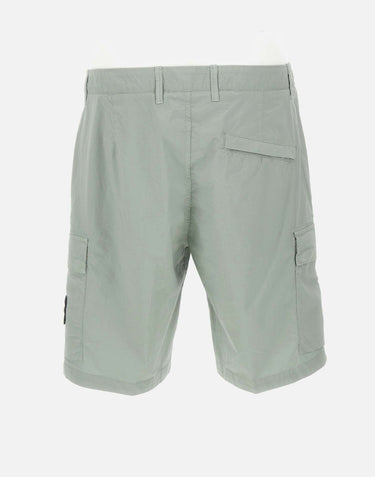 Bermuda in tela di cotone stretch "Paracadute" L100020S0003 V0055 STONE ISLAND 