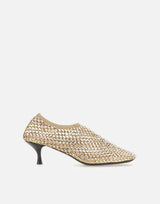 Scarpe con tacco "Jewel All Over Strass" R14CONNIE BEIGEPLATIN STRATEGIA 