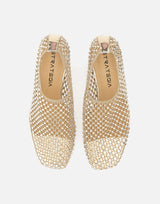 Scarpe con tacco "Jewel All Over Strass" R14CONNIE BEIGEPLATIN STRATEGIA 