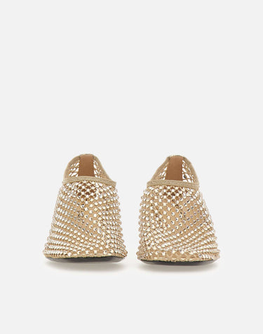 Scarpe con tacco "Jewel All Over Strass" R14CONNIE BEIGEPLATIN STRATEGIA 