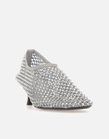 Scarpe con tacco "Jewel All Over Strass" R14CONNIE SILVER STRATEGIA 