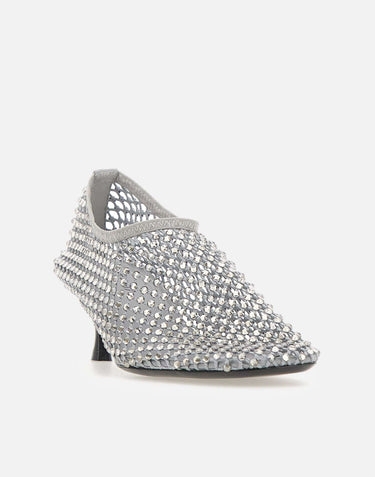 Scarpe con tacco "Jewel All Over Strass" R14CONNIE SILVER STRATEGIA 