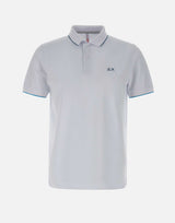"Small stripes on collar polo" A35110 01 SUN68 