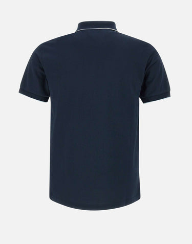 "Small stripes on collar polo" A35110 07 SUN68 