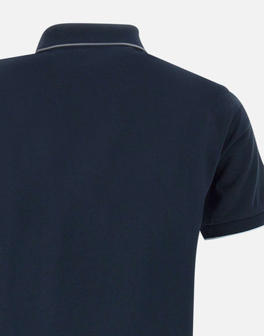 "Small stripes on collar polo" A35110 07 SUN68 