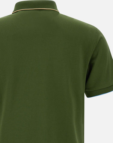 "Small stripes on collar polo" A35110 37 SUN68 