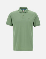 "Small stripes on collar polo" A35110 84 SUN68 