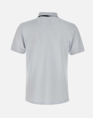 "Print under collar polo shirt" A35115 01 SUN68 