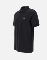 "Print under collar polo shirt" A35115 11 SUN68 