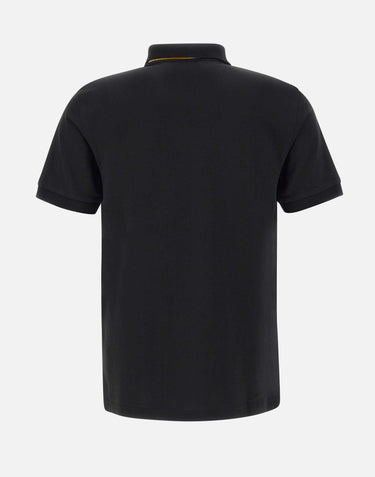 "Print under collar polo shirt" A35115 11 SUN68 