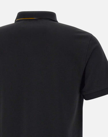 "Print under collar polo shirt" A35115 11 SUN68 