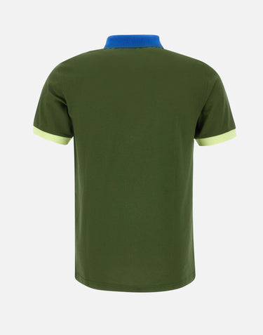 T-shirt "3 color way" in cotone piquet A35116 37 SUN68 