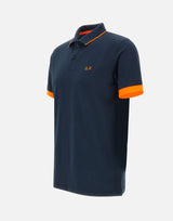 "Stripe Fluo polo" A35120 07 SUN68 