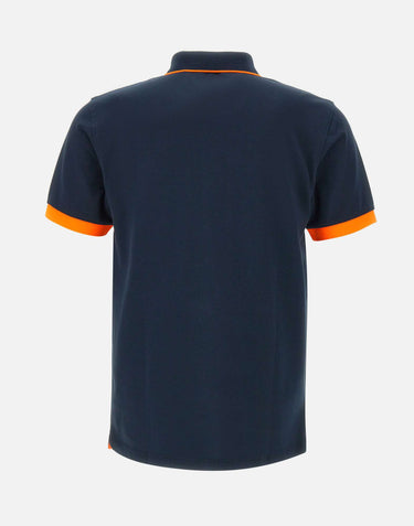 "Stripe Fluo polo" A35120 07 SUN68 