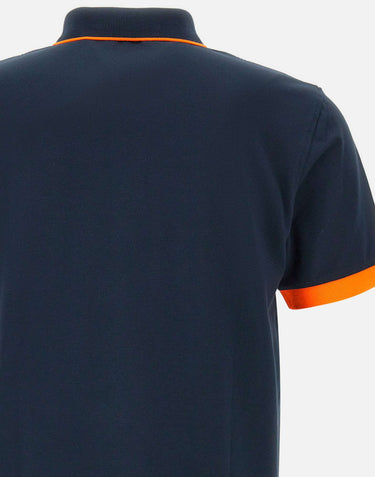 "Stripe Fluo polo" A35120 07 SUN68 