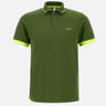 "Stripe Fluo polo" A35120 37 SUN68 