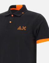"Polo logo fluo" A35122 11 SUN68 