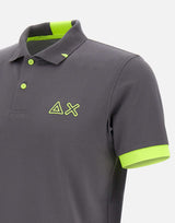 "Polo logo fluo" A35122 99 SUN68 