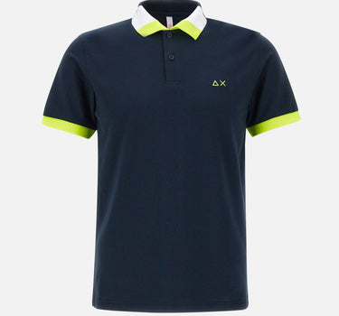 "Polo fluo multicolor" A35123 07 SUN68 