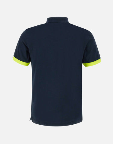 "Polo fluo multicolor" A35123 07 SUN68 