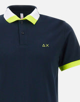 "Polo fluo multicolor" A35123 07 SUN68 