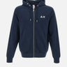 "Hoodie zip basic fleece" F35101 07 SUN68 