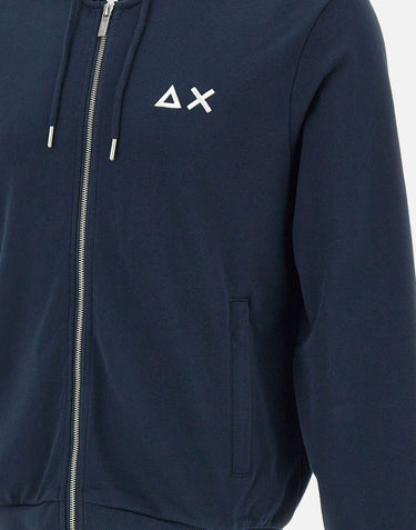 "Hoodie zip basic fleece" F35101 07 SUN68 