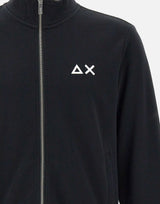 "Track zip basic fleece" F35102 11 SUN68 