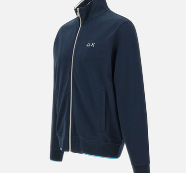 "Track zip piquet polo stripes" F35111 07 SUN68 