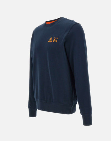 "Fluo fleece sweatshirt" F35115 07 SUN68 