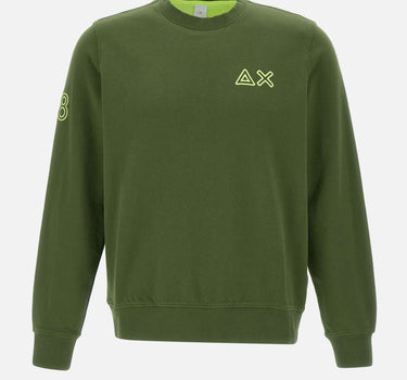 "Fluo fleece sweatshirt" F35115 37 SUN68 