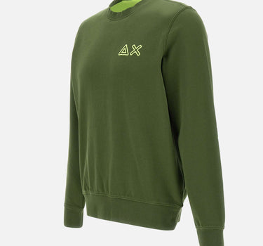 "Fluo fleece sweatshirt" F35115 37 SUN68 