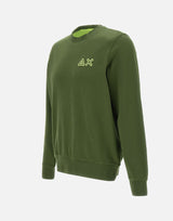 "Fluo fleece sweatshirt" F35115 37 SUN68 