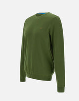 "Sweater elbow contrast color" K35110 37 SUN68 