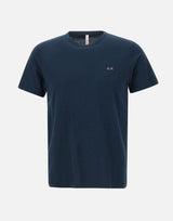"Jersey linen t-shirt" T35132 07 SUN68 