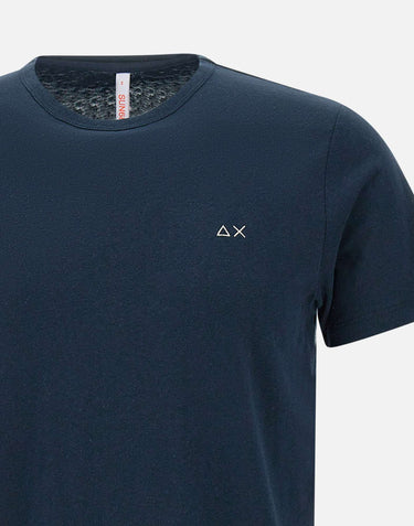 "Jersey linen t-shirt" T35132 07 SUN68 