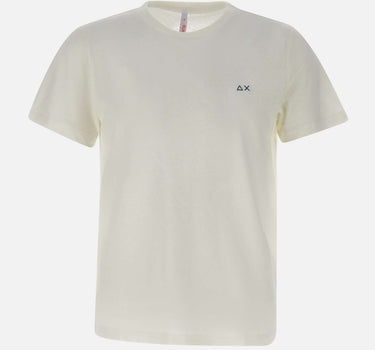 "Jersey linen t-shirt" T35132 31 SUN68 