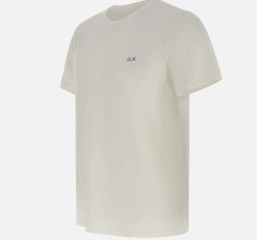 "Jersey linen t-shirt" T35132 31 SUN68 