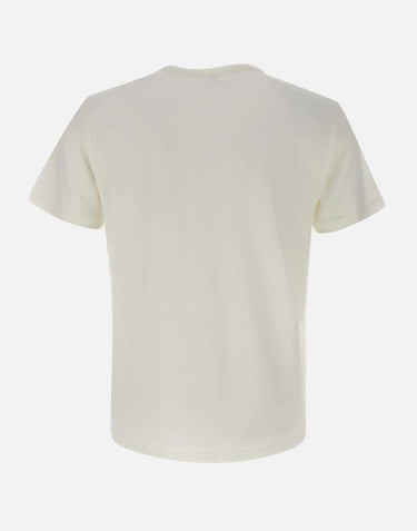 "Jersey linen t-shirt" T35132 31 SUN68 
