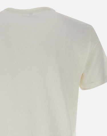 "Jersey linen t-shirt" T35132 31 SUN68 