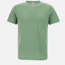 "Jersey linen t-shirt" T35132 84 SUN68 