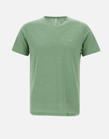 "Jersey linen t-shirt" T35132 84 SUN68 