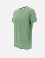"Jersey linen t-shirt" T35132 84 SUN68 