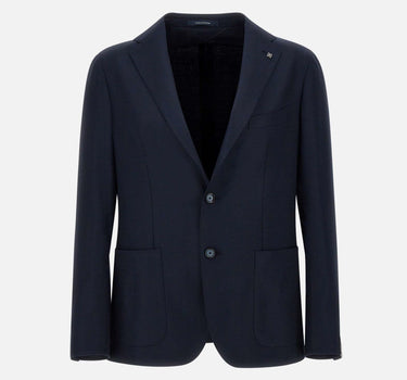 TAGLIATORE Blazer  "Smc22k" in lana BLUE Uomo 