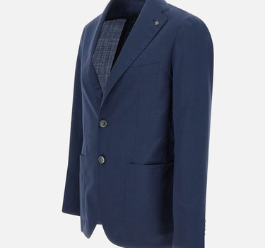 TAGLIATORE Blazer in lana e seta BLUE Uomo 