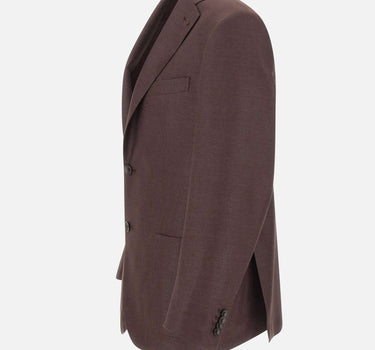 TAGLIATORE Blazer in misto seta e lana BROWN Uomo 