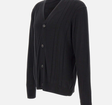 TAGLIATORE Cardigan "Moore" BLACK Uomo 