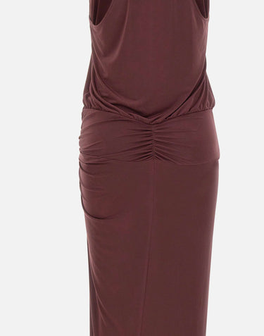 Abito lungo "Juno" TM190147B TJP142ROUGENOIR THE ANDAMANE 